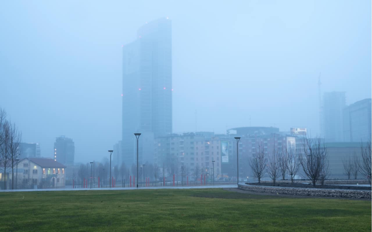 inversioni termiche milano lombardia - METEO: le FORTISSIME INVERSIONI TERMICHE del 18-19 gennaio