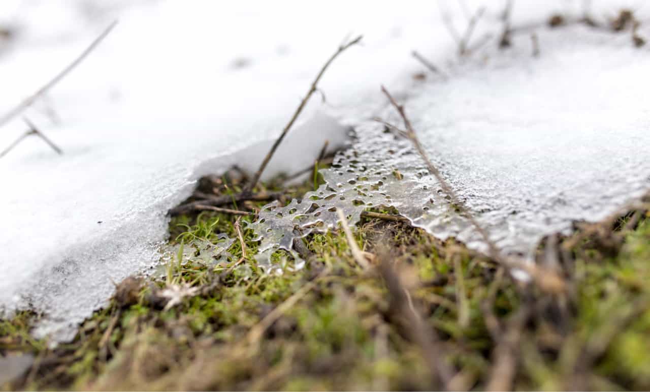 neve sciolta - METEO DIDATTICA: quando la neve FONDE al SUOLO, anche se cade FORTE