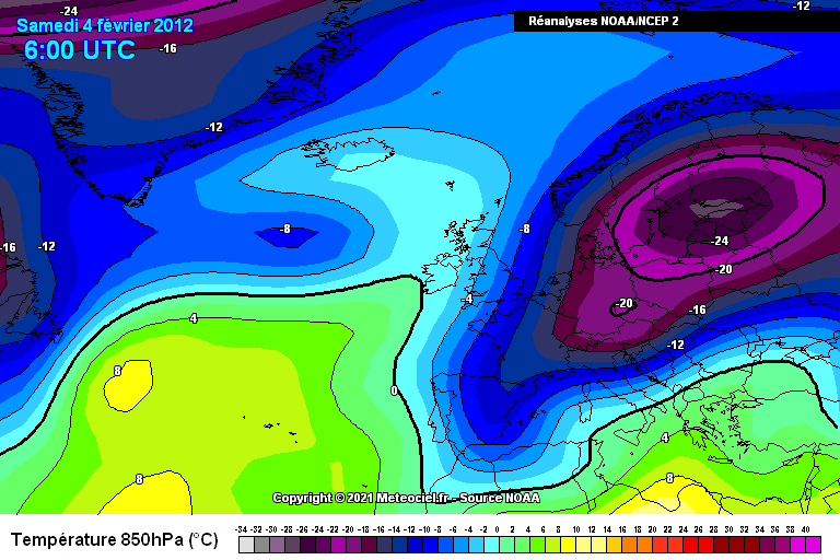 02 16 confronto 2012 - METEO: ondate di GELO del 2021 e 2012. Un paragone possibile?