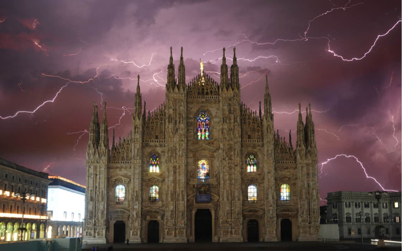 temporali milano duomo lombardia - METEO DIRETTA: primi temporali dell'anno!