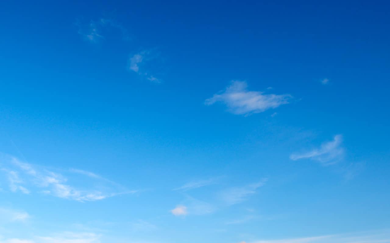 cielo azzurro - METEO DIDATTICA: perché i cieli autunnali sono PIÙ AZZURRI