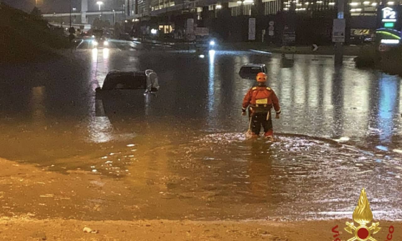 09 17 malpensa - METEO CRONACA: ALLUVIONE a Malpensa! I motivi