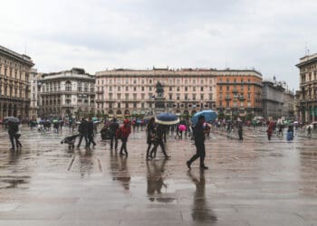 milano pertubazione pioggia 350x250 - Meteo Lombardia, oggi toccati i 40 gradi in varie stazioni meteo