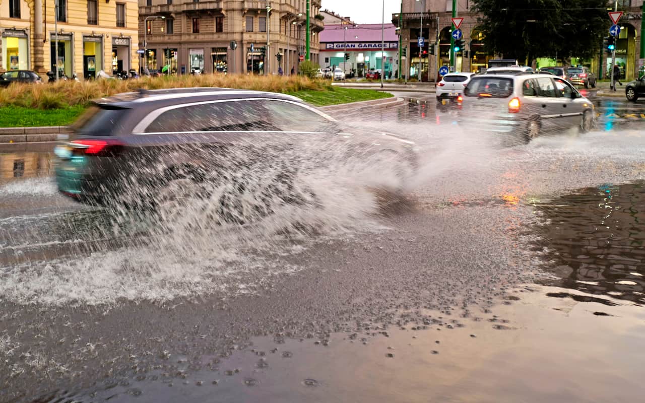 pioggia milano - METEO: che piovuta oggi, 4 ottobre, in Lombardia!