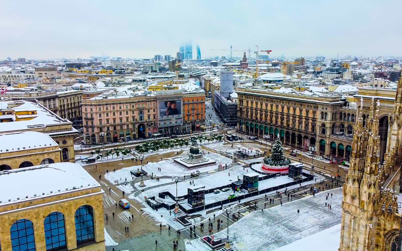 isola di calore milano e lombardia - METEO: il ruolo dell’ISOLA DI CALORE sulla NEVE a Milano e nelle città della Lombardia