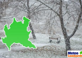 Nevica in Lombardia