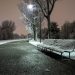 Nevicata a Milano - Parco delle Cave. Foto di repertorio.