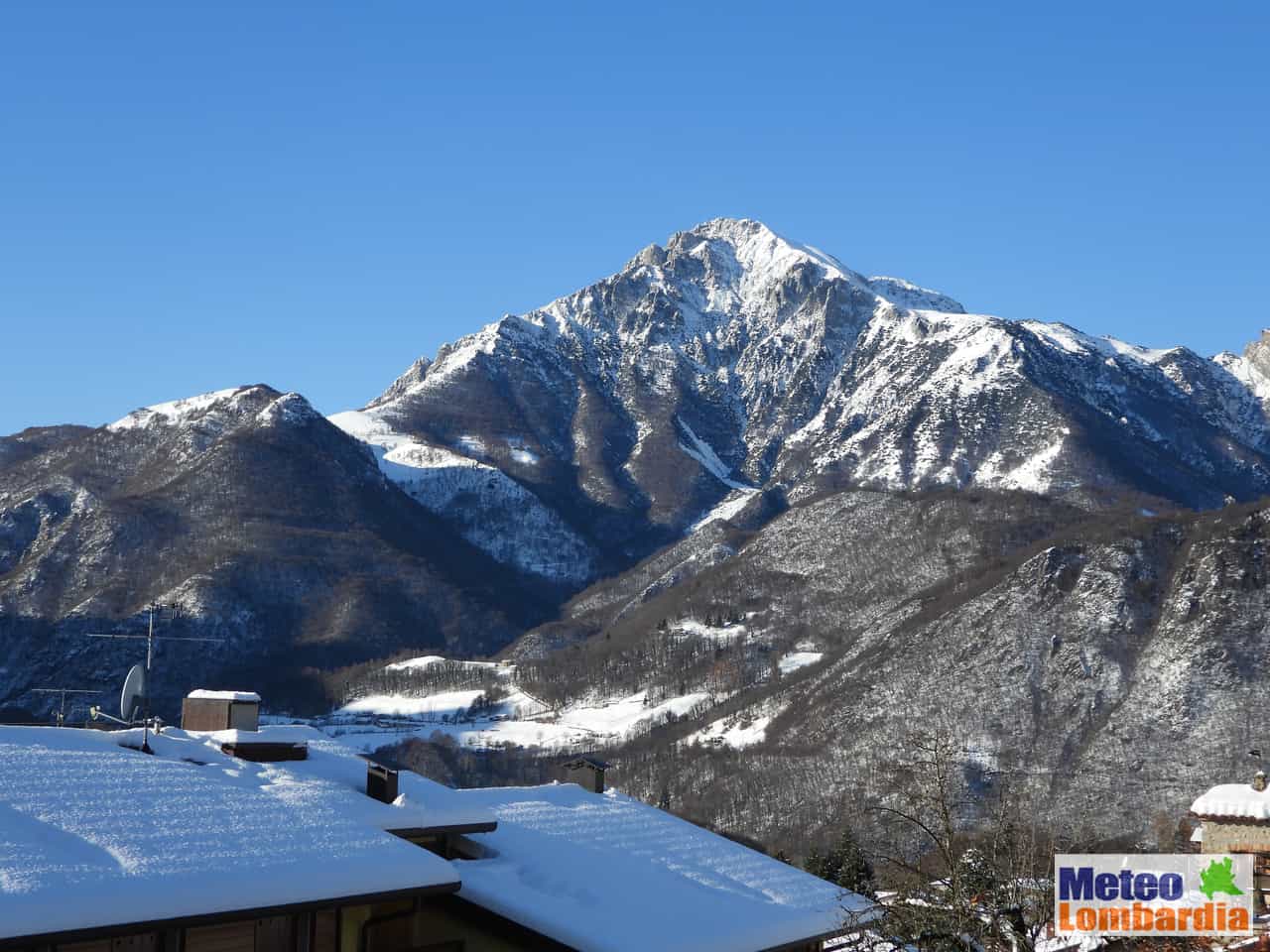 meteo lombardia11 - Meteo Lombardia, Prealpi e Alpi innevate. Scorci dalla Valsassina