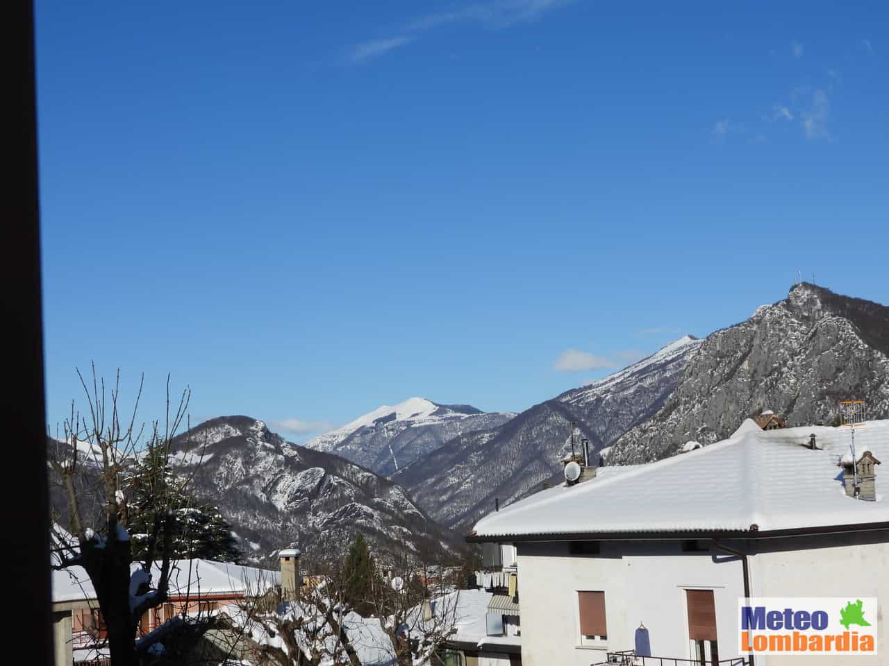 meteo lombardia17 - Meteo Lombardia, Prealpi e Alpi innevate. Scorci dalla Valsassina