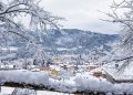 Neve forte nelle Alpi.