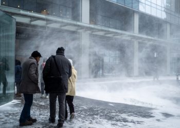 tempesta di neve 350x250 - Meteo con il BURIAN di Santa Lucia del 2001 in Lombardia