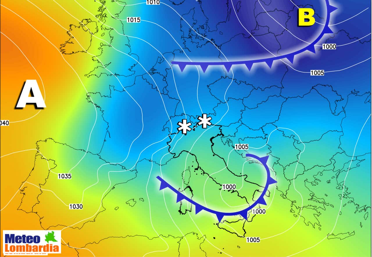 evoluzione meteo lombardia 5 - METEO: ecco le novità a lungo termine in Lombardia. BELLE o BRUTTE? Vediamolo insieme