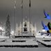 Milano dopo una fitta nevicata risalente ad una decina di anni fa.