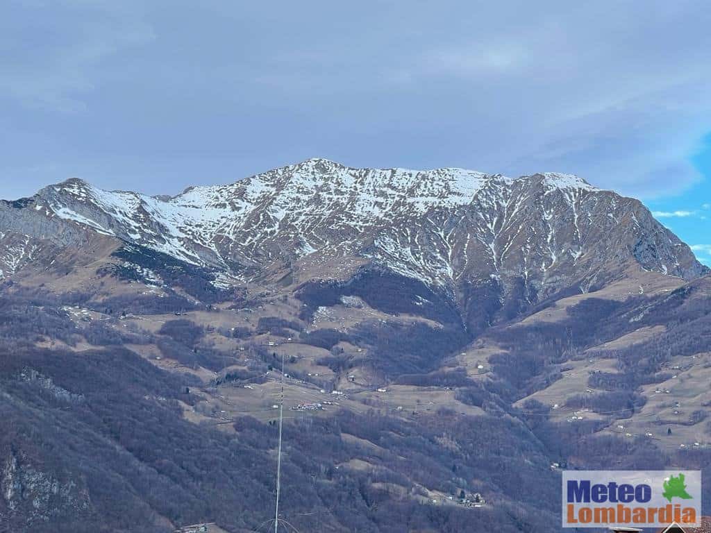 grigna senza neve - Meteo LOMBARDIA, sembra Primavera. Neve e pioggia assenti. Grave calura