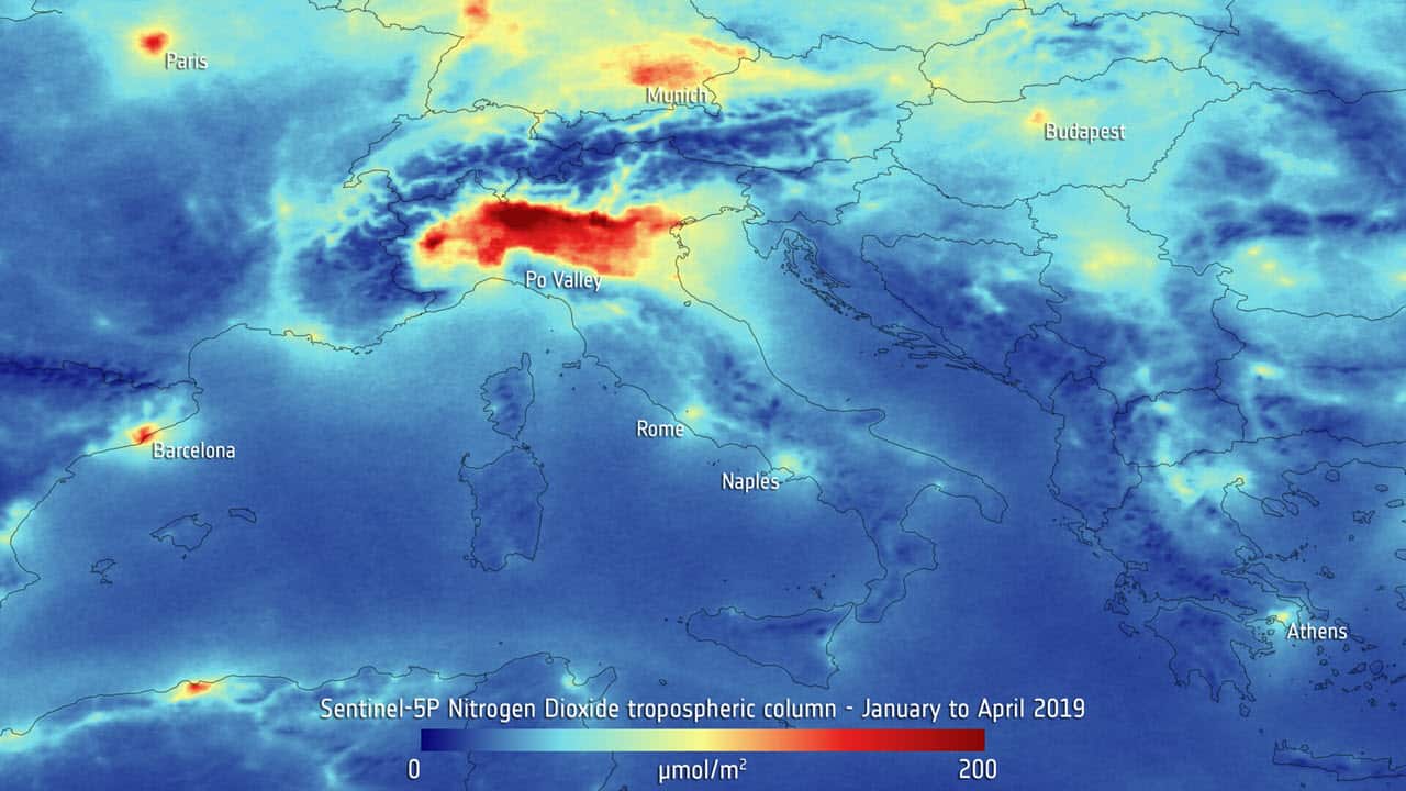 inquinamento val padana - METEO: NEVE CHIMICA in Lombardia! Ecco di cosa si tratta