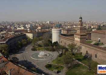 milano 350x250 - A Bergamo meteo ventoso lunedì come tutta la Lombardia. Ci sarà un cambiamento, con varie novità