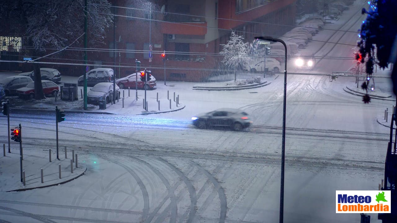 neve a milano10 - Meteo LOMBARDIA, e la neve a Milano