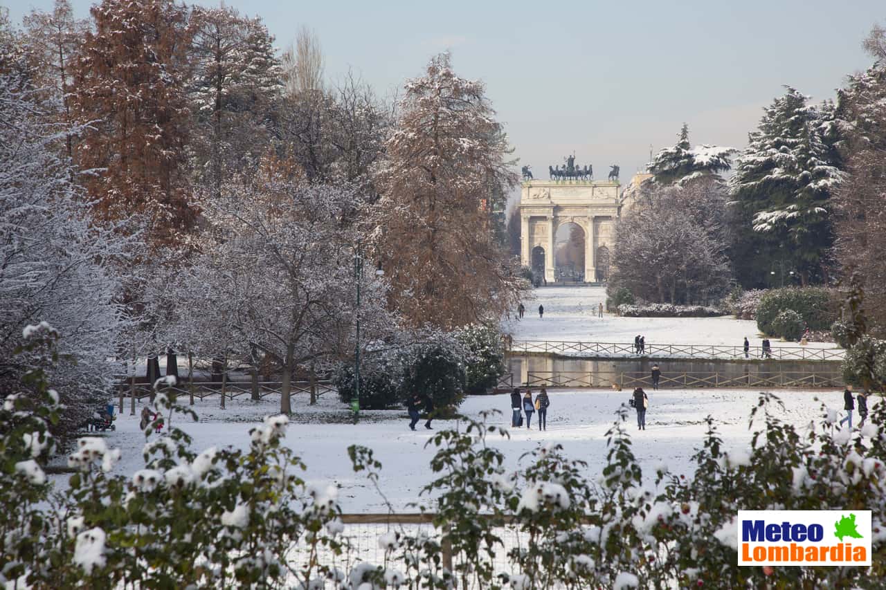 neve a milano4 - Meteo LOMBARDIA, e la neve a Milano