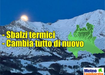 cambiamento meteo 350x250 - Meteo Lombardia: con Febbraio, GELO o ennesimo INVERNO con Alta Pressione? Novità da valutare