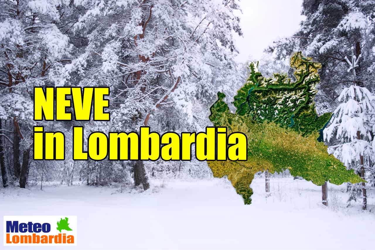 meteo con neve in lombardia - METEO Lombardia: SVOLTA o TOCCATA e FUGA? Le risposte sulla nevicata