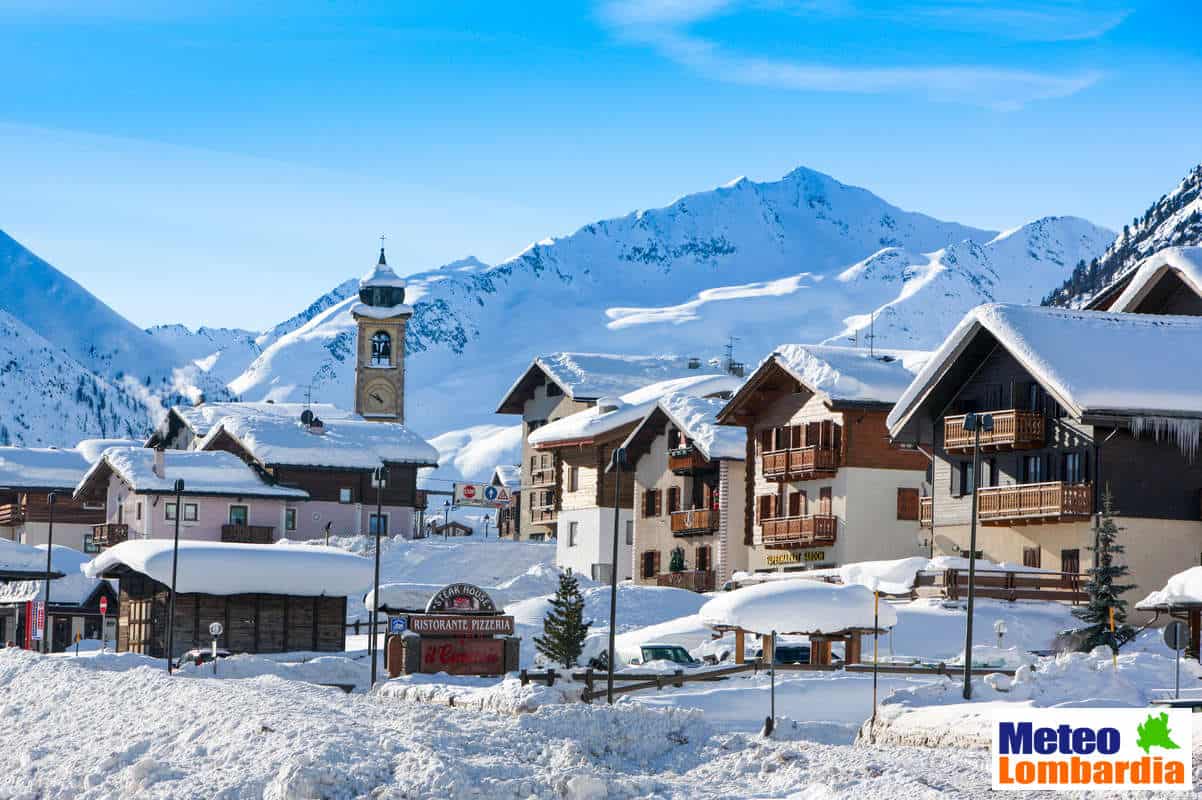 meteo lombardia 00014 - Condizioni meteo a Livigno burrascose. È attesa altra neve. In settimana miglioramento e poi nuovo peggioramento