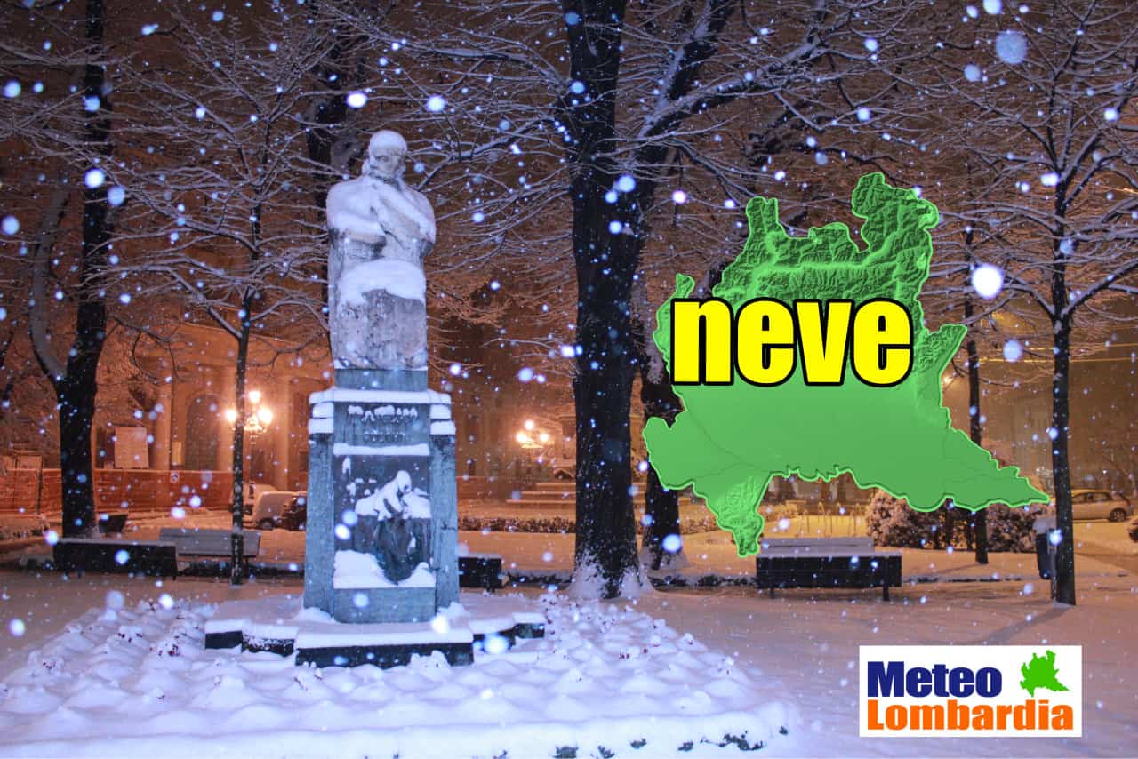 meteo lombardia prevista neve - METEO Lombardia: dopo la neve. E' Inverno, ma qualcosa non va