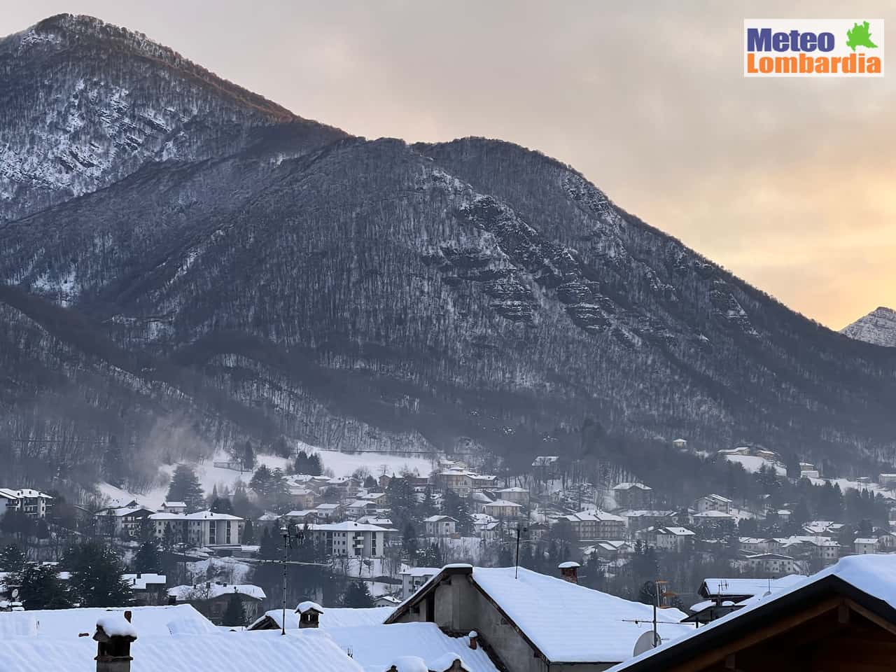 meteo lombardia12 - Meteo Lombardia, una nevicata normale in un Inverno anomalo