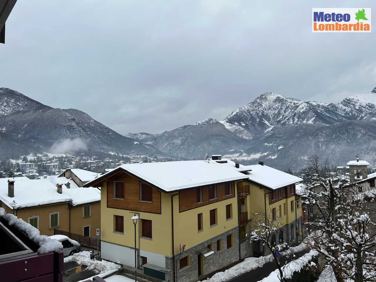 meteo lombardia9 - Meteo Lombardia, una nevicata normale in un Inverno anomalo