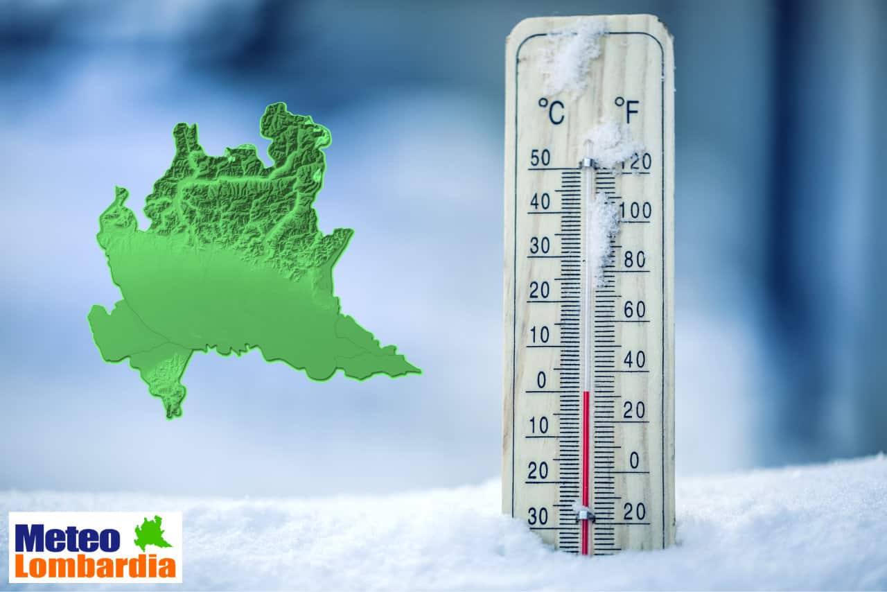 meteo lombardia calo temperatura - Meteo Lombardia: INVERNO PIENO per una settimana, forse di più. I dettagli