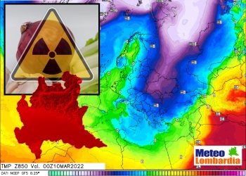 meteo lombardia evoluzione e radiazioni 350x250 - Meteo Lombardia: estate 2022 è più calda del 2003. I dati ad oggi