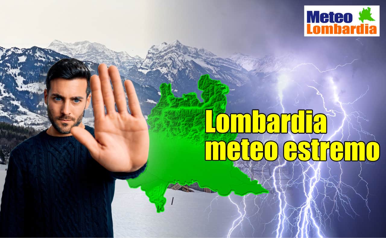 meteo lombardia estremizzazione climatica - Meteo Lombardia: dalla Neve alla Primavera. Poi temporali e Neve di nuovo sui monti