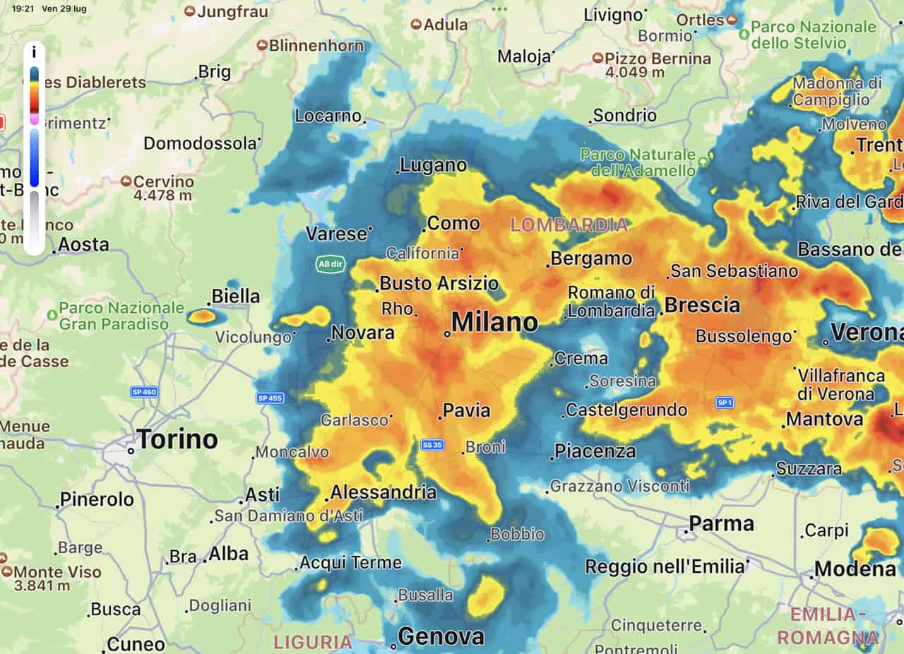 2022 07 29 19.21.47 - Meteo LOMBARDIA: piogge e temporali come non succedeva da tanto tempo